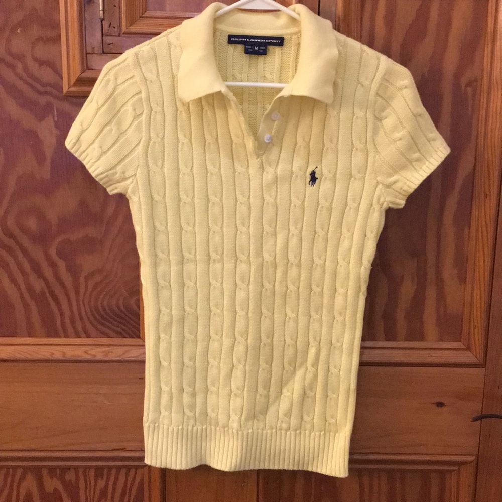 COPY - Women’s Ralph Lauren 100% cotton cable knit polo